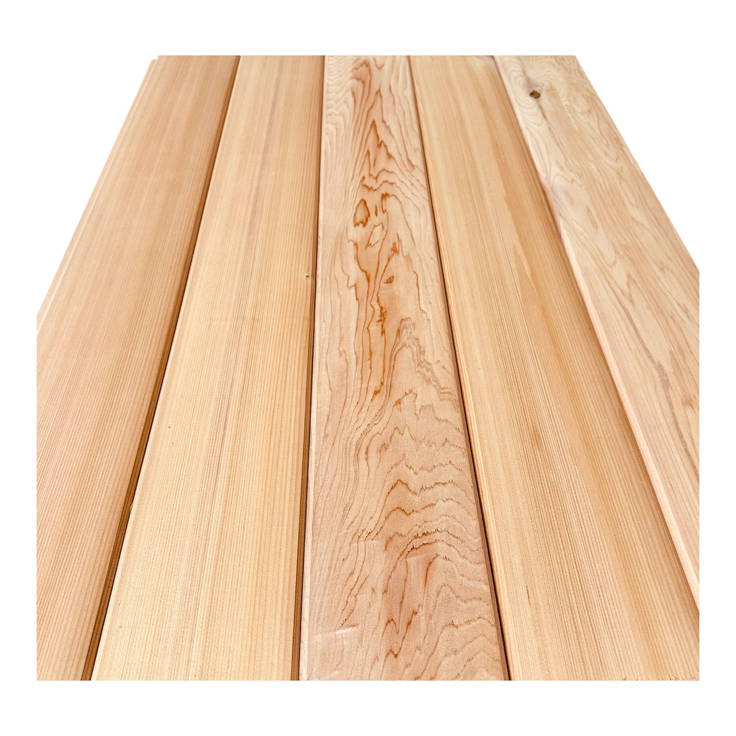 Western Red Cedar TGV Cladding 18mm x 144mm