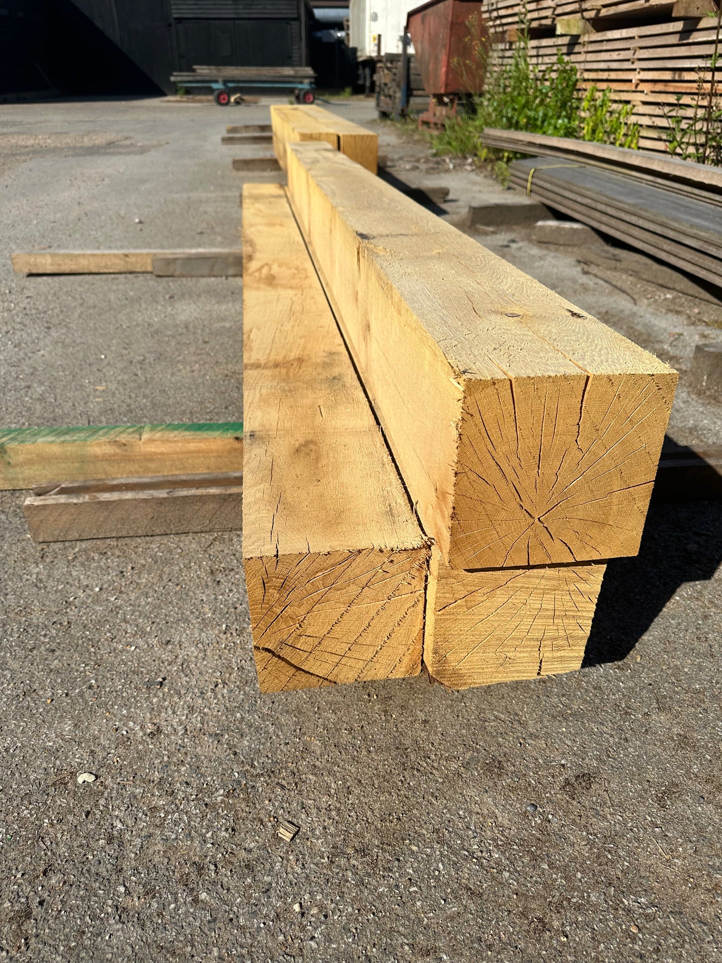 Oak Posts 200mm x 200mm