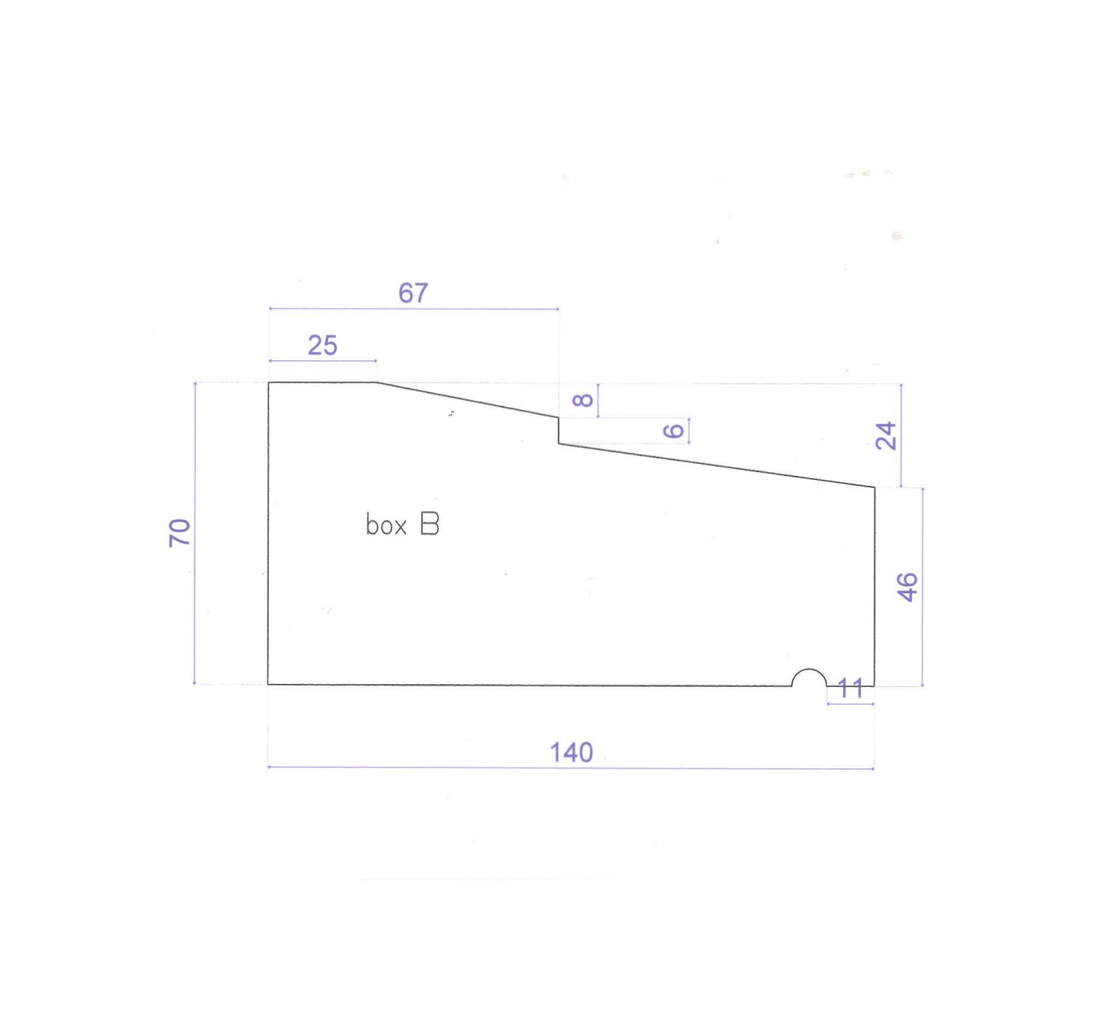 Meranti Hardwood Box Cill 70mm x 140mm