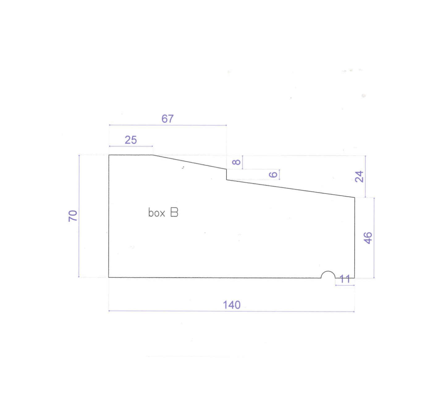 Meranti Hardwood Box Cill 70mm x 140mm