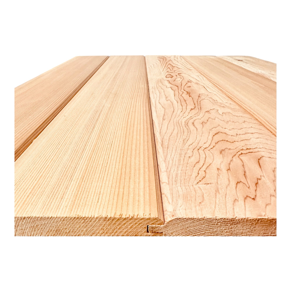 Western Red Cedar TGV Cladding 18mm x 144mm