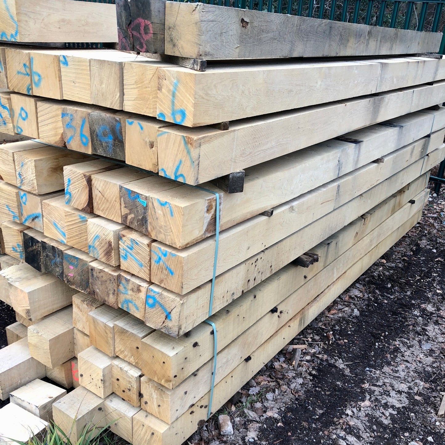 Oak Posts 150mm x 150mm