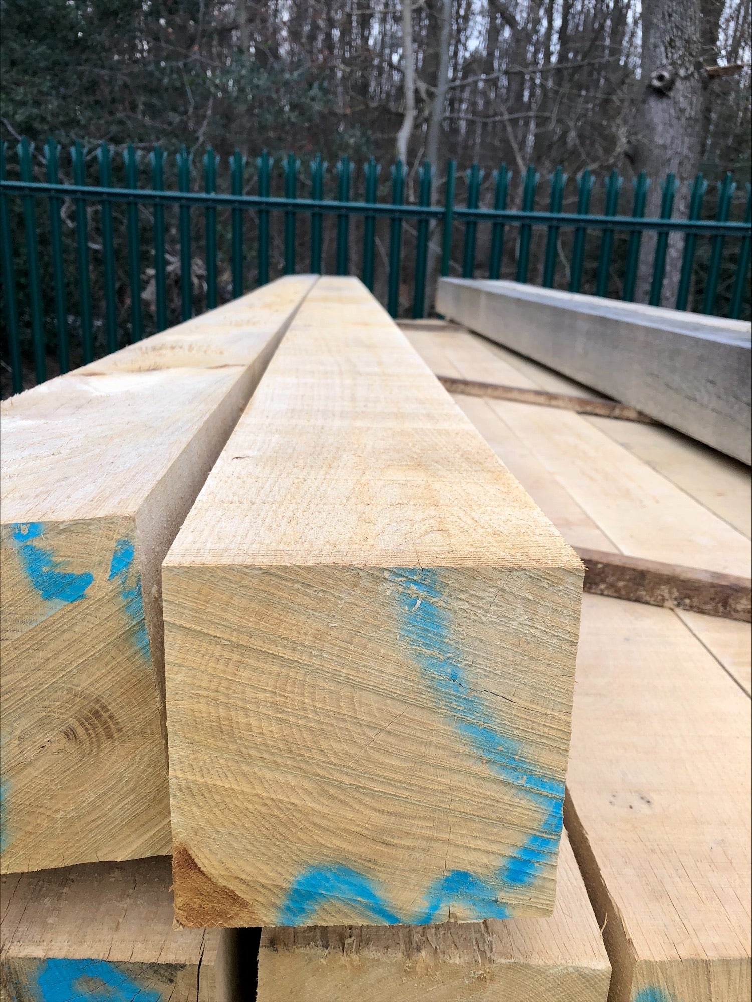 Oak Posts and Beams | Premium Oak Timber Posts Online - E O Burton